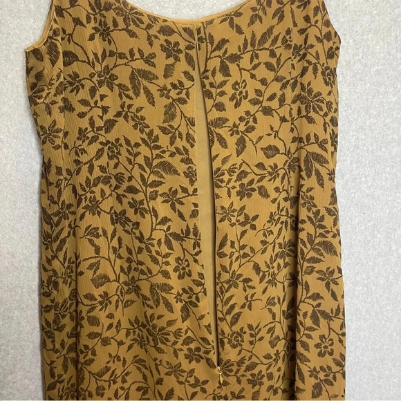 Emanuel Ungaro Liberte’ Floral Printed Side Slit Sleeveless Maxi Dress - Picture 6 of 7